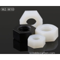 Máy CNC Phần cứng chính xác Nylon lục giác Nuts